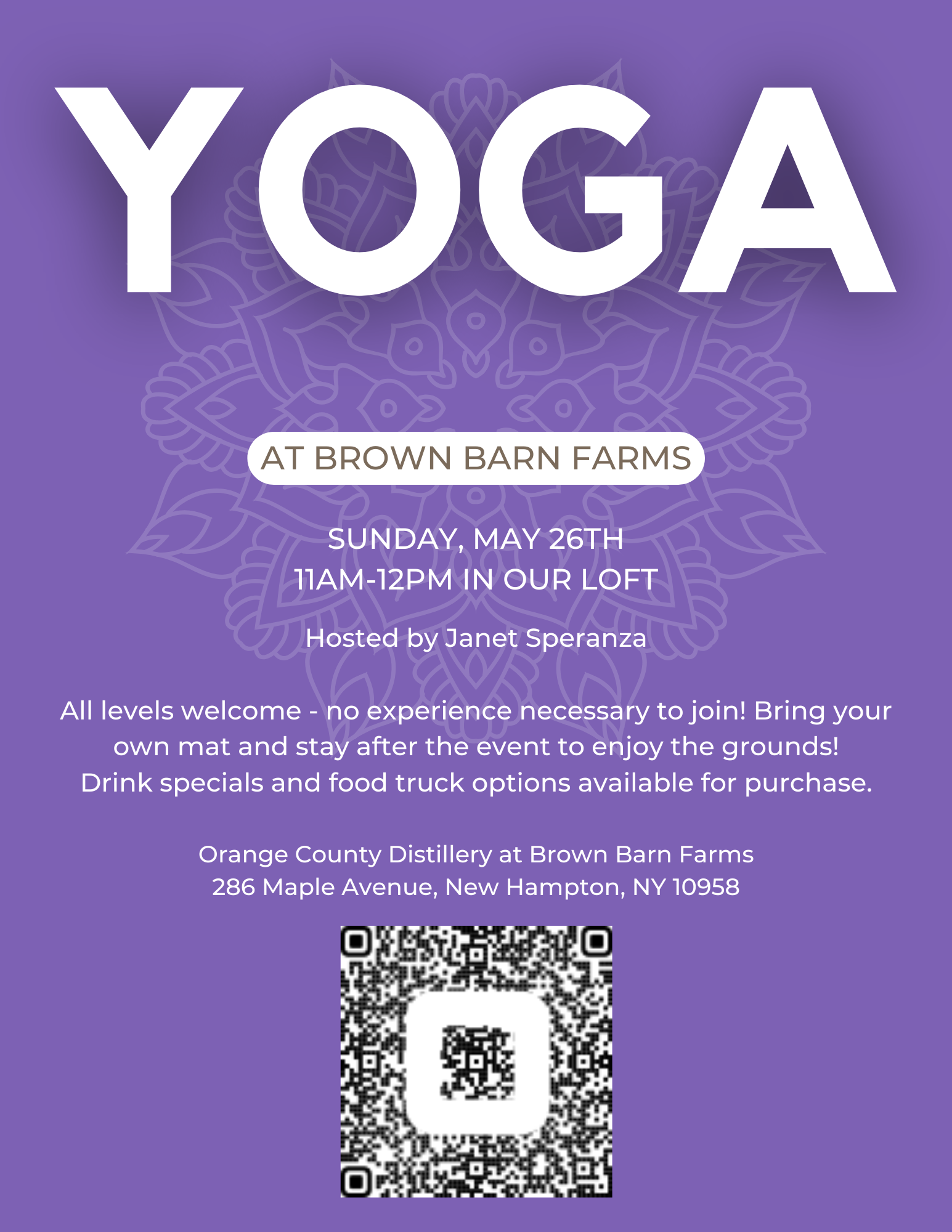 Yoga class 5.26.24