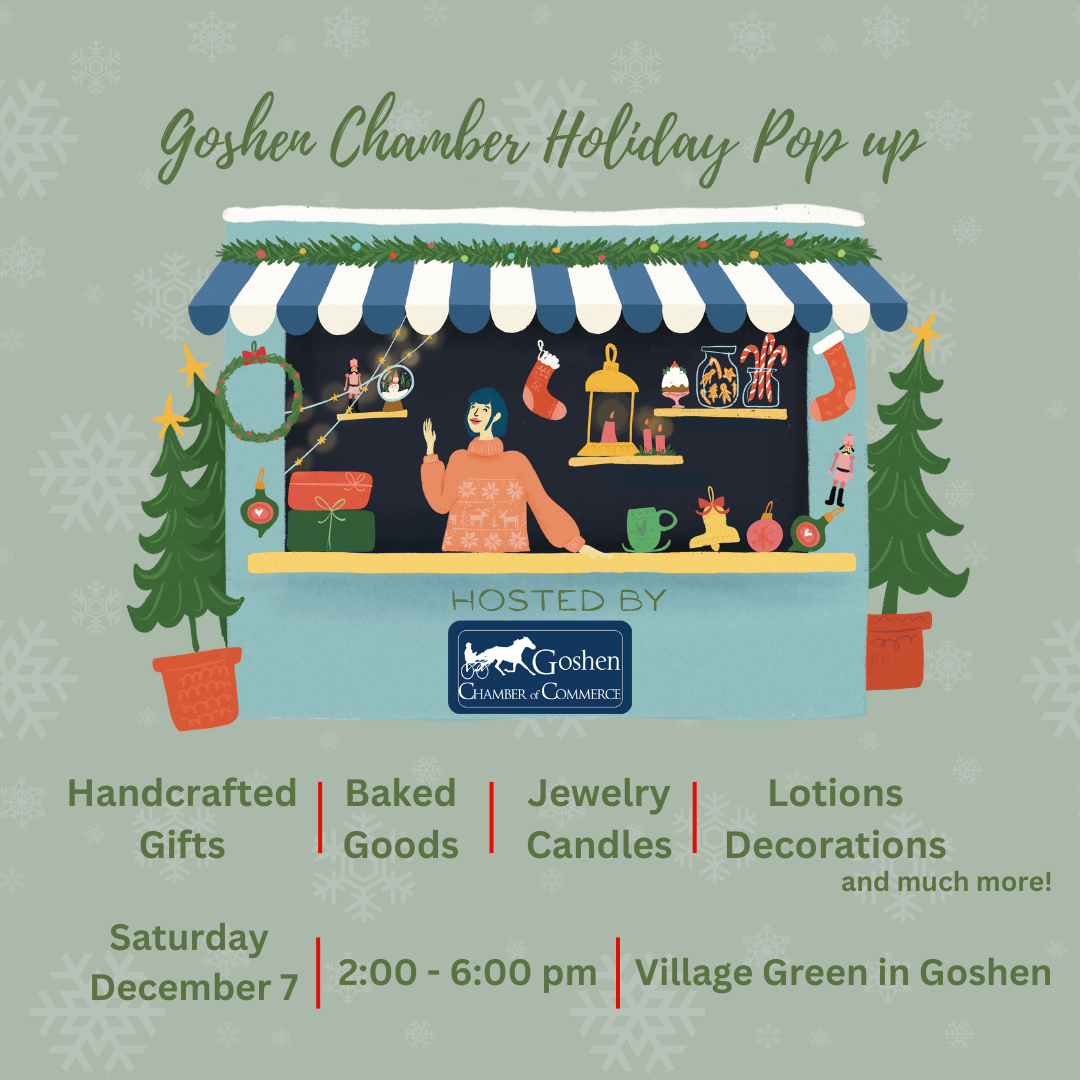 Goshen Chamber Holiday Pop up