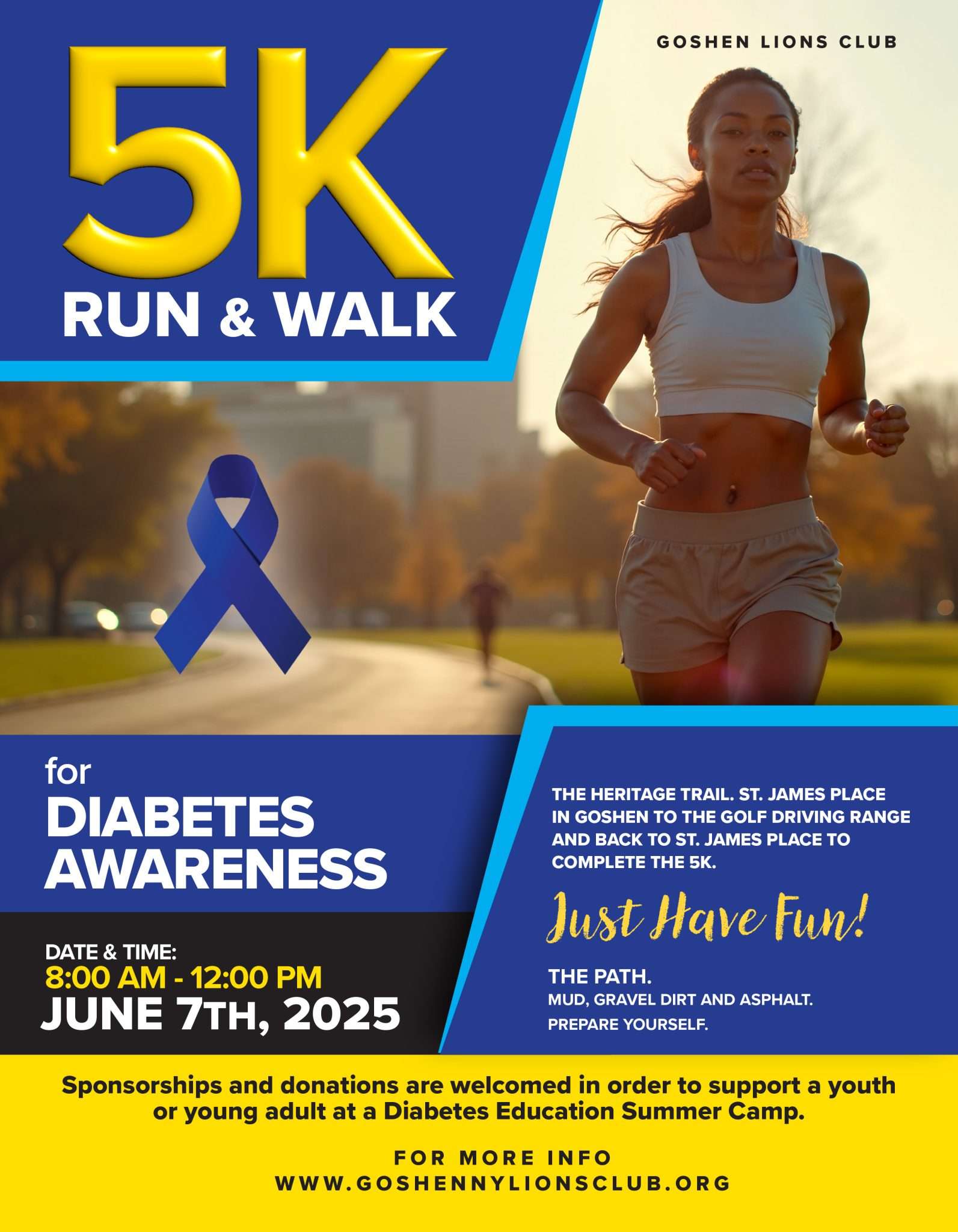 5K RUN WALK FLYER 2025 scaled