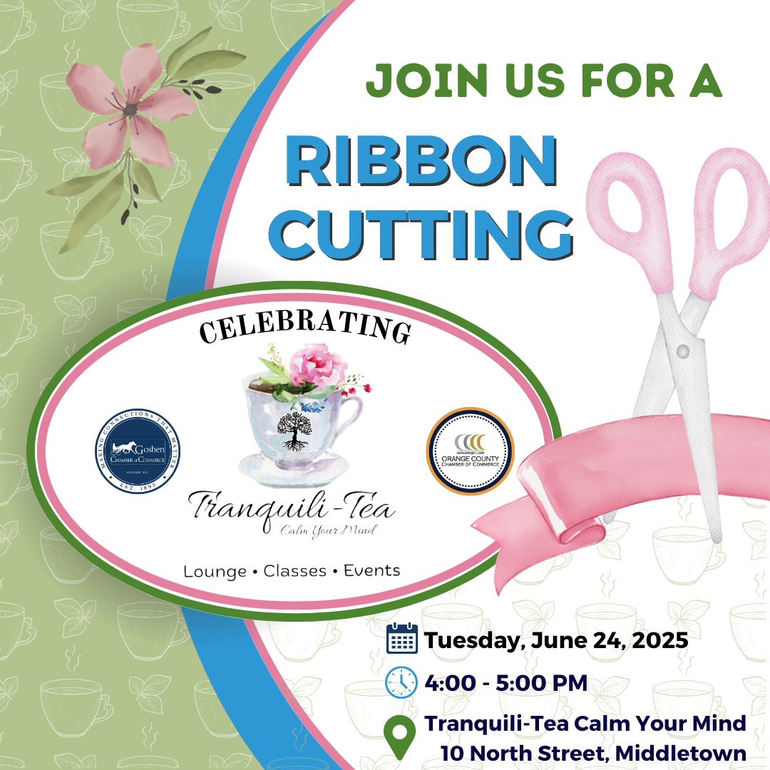 Tranquili Tea Ribbon cutting