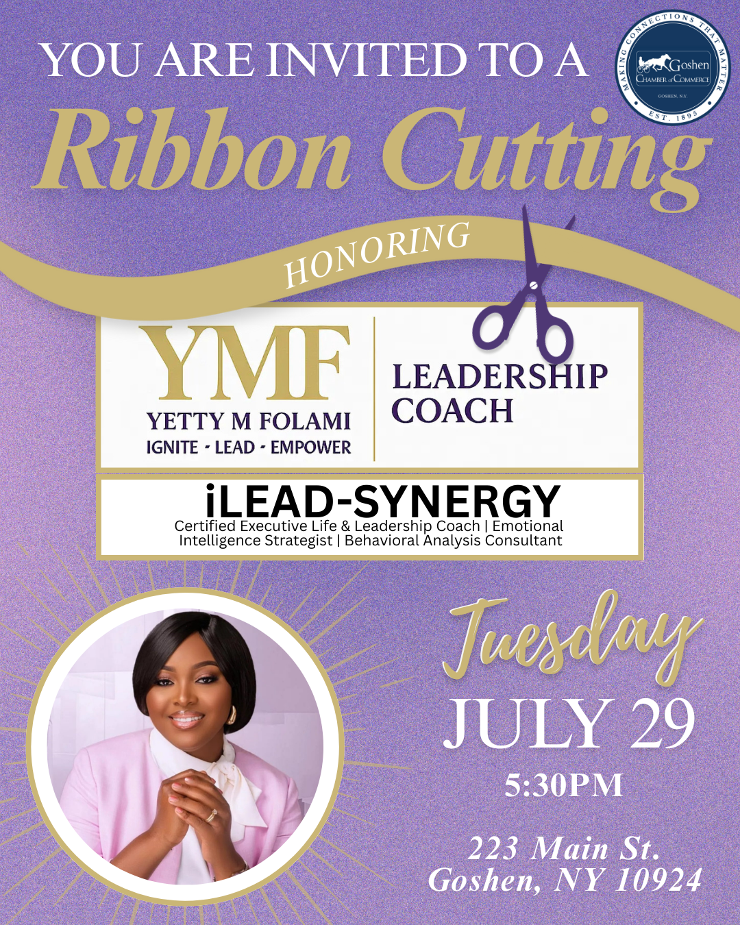 Yetty Ribbon Cutting