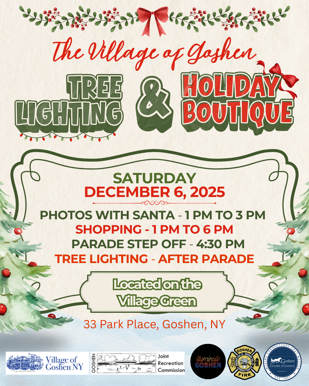 Goshen Chamber Holiday Pop up 2