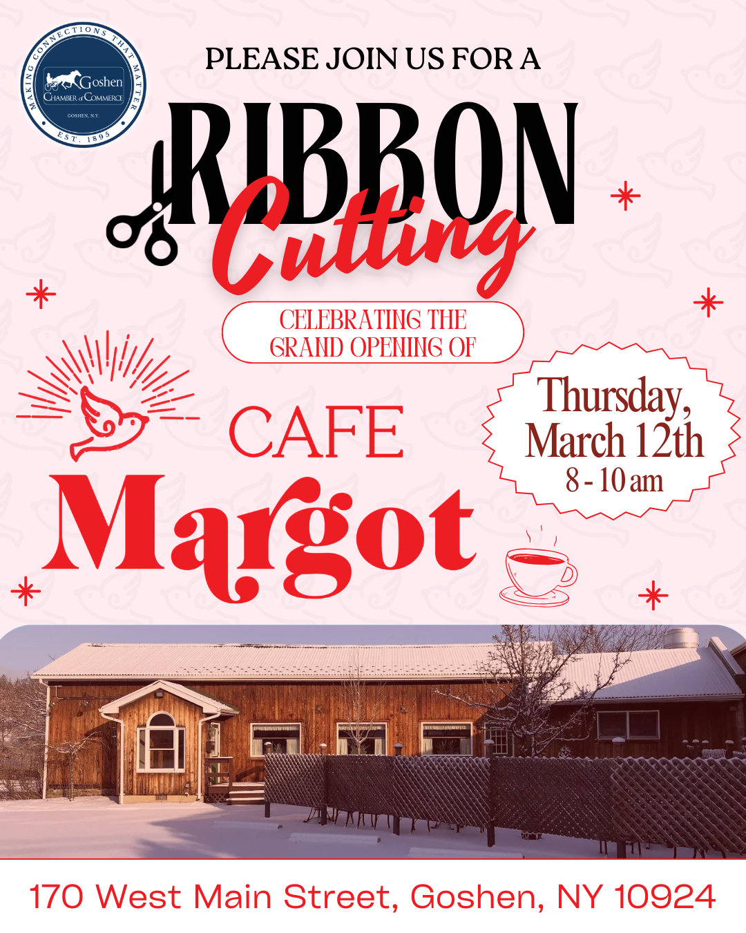 Cafe Margot Ribbon Cutting